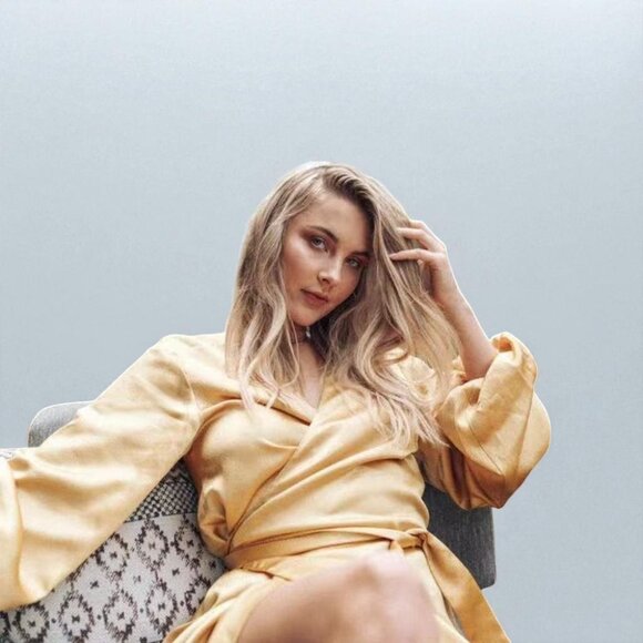 NWT BELLEVUE THE LABEL LUELLA LS DRESS - Picture 1 of 5